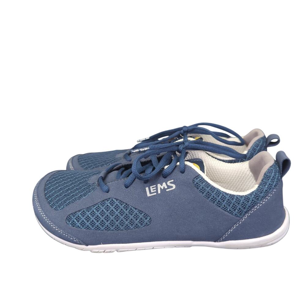 LEMS Men's Blue Athletic Shoes - Picture 2 of 8